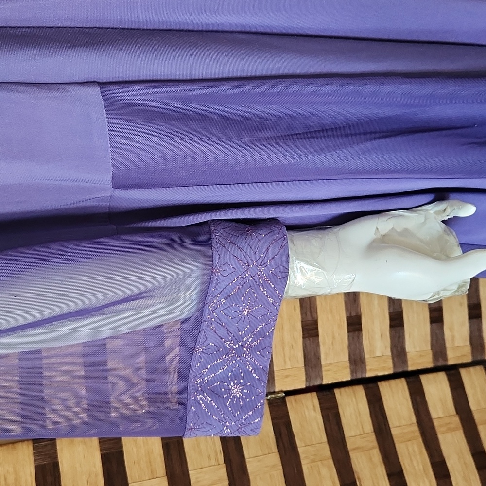 NWT! R&M Purple Sleeveless Dress With Jacket Embellishef - Picture 7 of 12